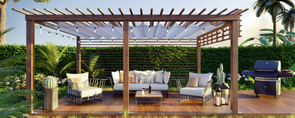 pergola bois